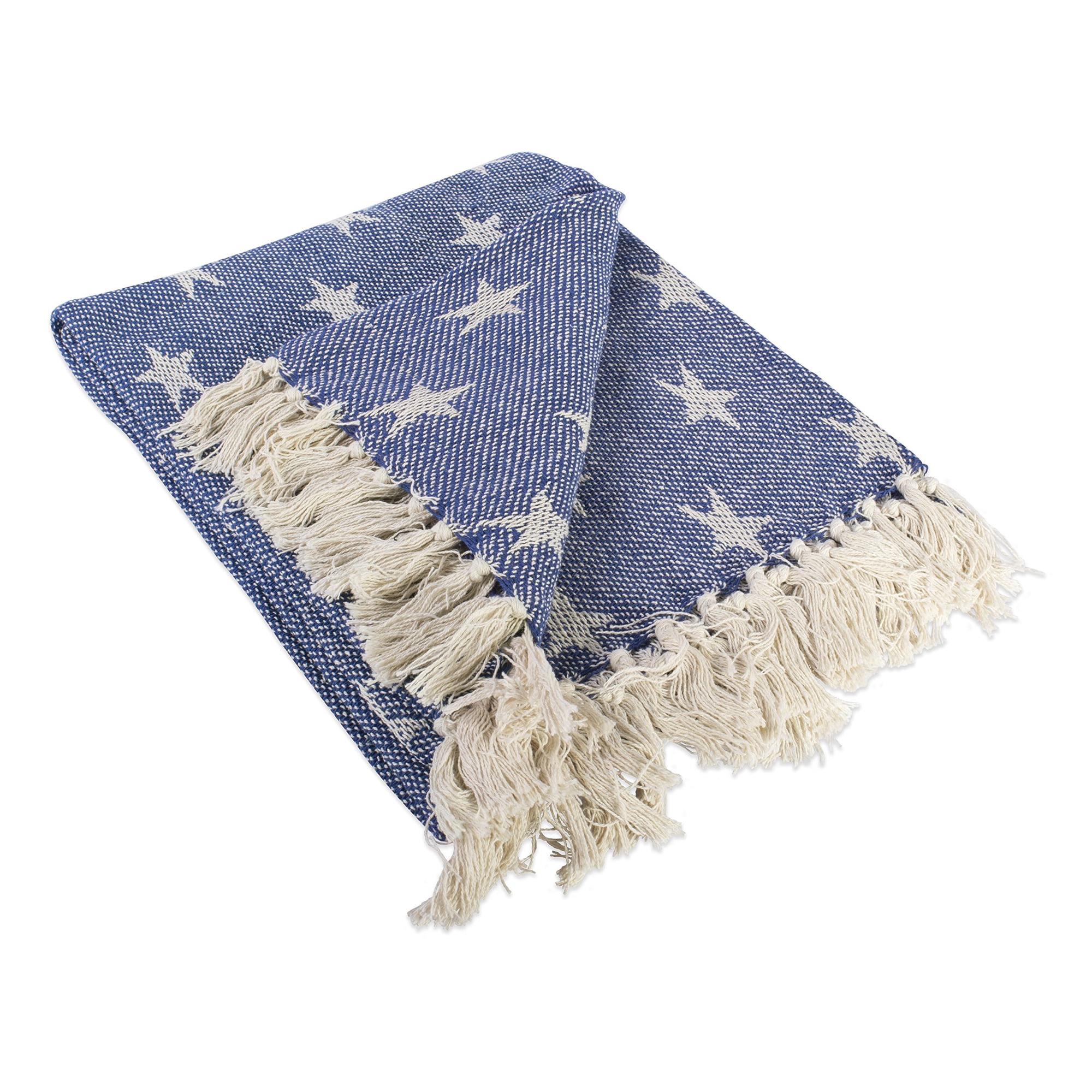 Manta Dii Del 4 De Julio, Patriótica, 100% Algodón Tejido