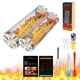 thumbnail image 1 of Canasta Giratoria Para Parrilla 2 Piezas Accesorios Para Asado Al Aire Libre Canastas De Malla De Acero Inoxidable Para Bbq Con Rociador De Aceite Para Verduras Camarones Y Regalo Para Hombres, 1 of 7