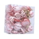 thumbnail image 4 of 18 Piezas Bolas de Navidad Adornos para Árbol Esferas Decorativas Y Colgantes Festivos Fabricados en Plástico Duradero Adecuado para La Decoración de Oro rosa, 4 of 5