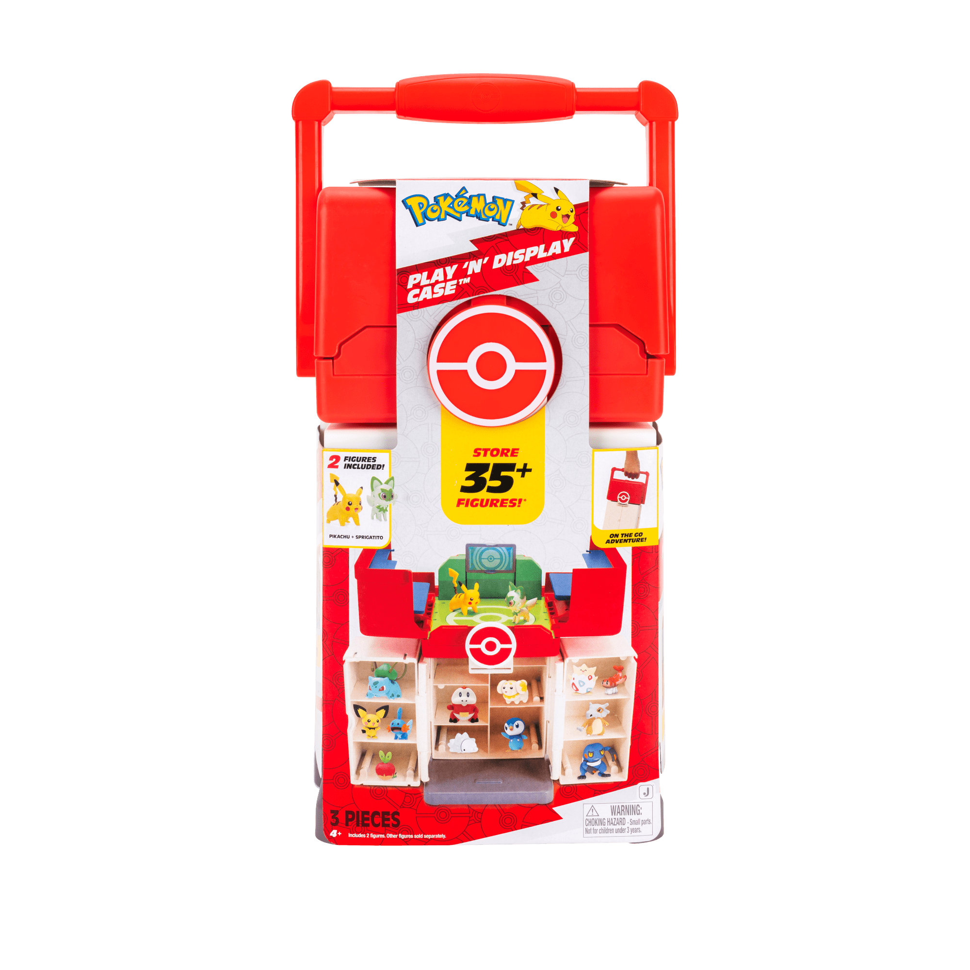 Playset Vitrina Pikachu Y Sprigatito Pokemon