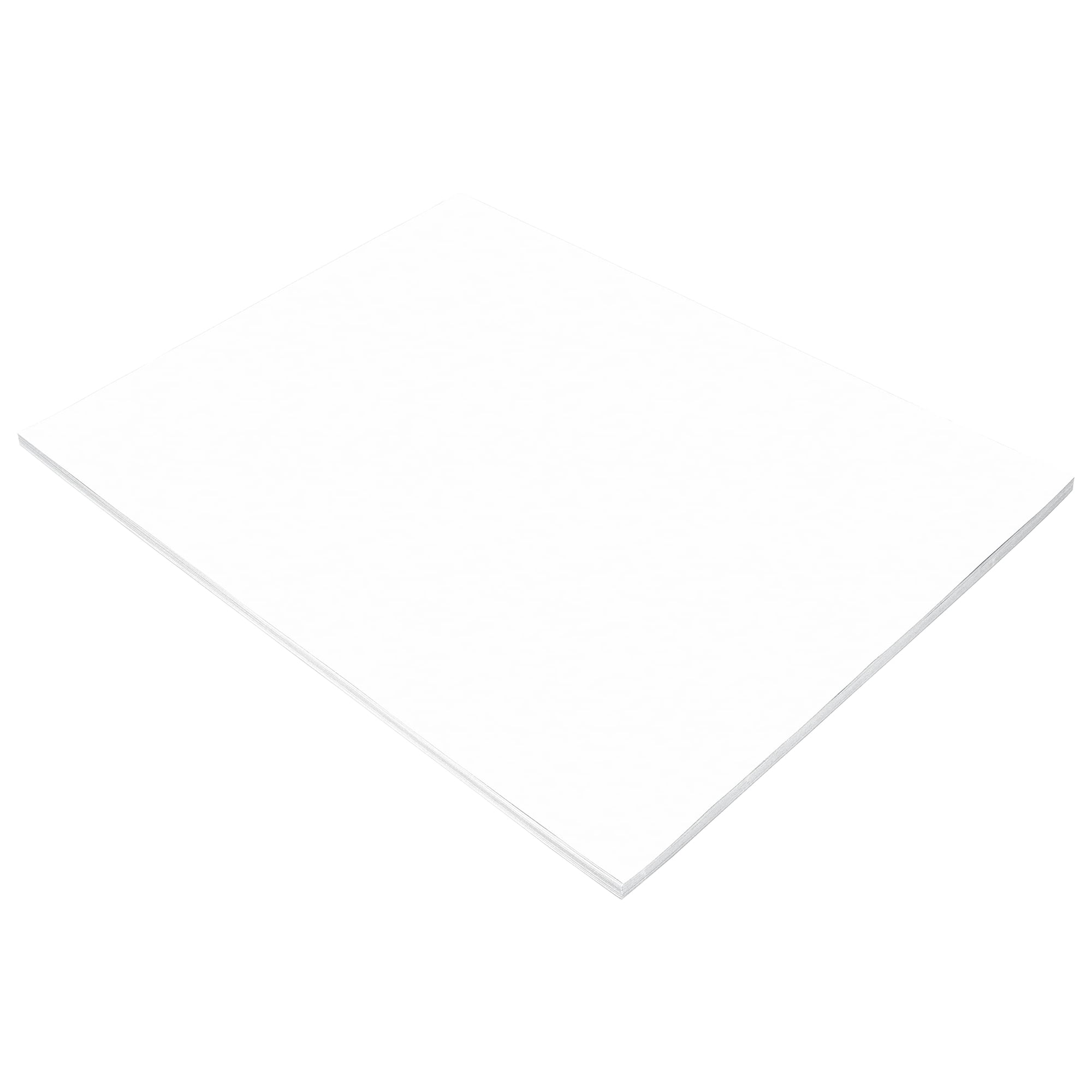 Papel De Construcción Tru-ray 50% Reciclado, 18 X 24 Cm, Blanco, 50 Hojas