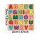 thumbnail image 2 of Trenza la Diversión: Juego de Figuras de Letras en Madera Montessori, 2 of 4