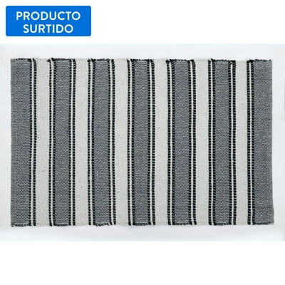Bajada De Cama Lineas 60X90Cm Surtido Algodón Haus