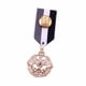 thumbnail image 3 of Insignia De Tela A Rayas, Medalla, Joyería única, Ramillete Para Abrigo, Camisa, Mujer, Hombre, Estilo E, 3 of 5