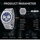 thumbnail image 3 of Reloj  Sapphero Hombre Cronografo Acero Inoxidable  Cuarzo, 3 of 5