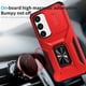 thumbnail image 3 of Funda Armada para Samsung Galaxy S25 Plus 5G con Tapa Deslizante y Soporte Magnético Giratorio Rojo, 3 of 5