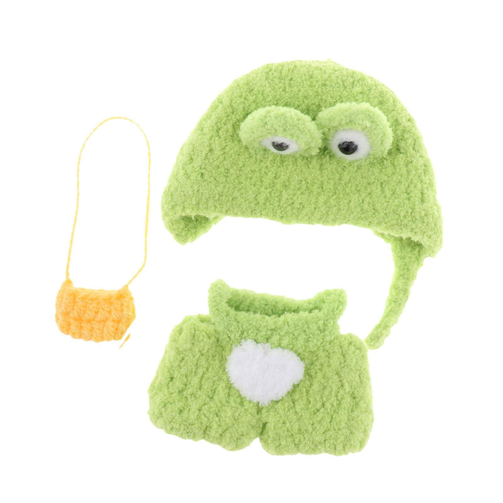 Ropa Labubu de 17cm, Mini accorios bonitos para muñecos de peluche, Sudadera con capucha, Poncho para regalo de muñecas Labubu / Muñecas y accorios Ropa Labubu de 17cm, Mini accorios bonitos para muñecos de peluche, Sudadera con capucha, Poncho para regalo de muñecas Labubu / Muñecas y accorios