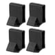 thumbnail image 3 of Paquete De 4 Fundas Para Pies De Escalera, Patas De Escalera De ático, Patas De Muebles De Silicona Duraderas, Color Negro, 3 of 5
