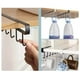 thumbnail image 2 of Organizador Colgador De Paños Tazas Utensilios Ollas Cocina Color Negro, 2 of 3