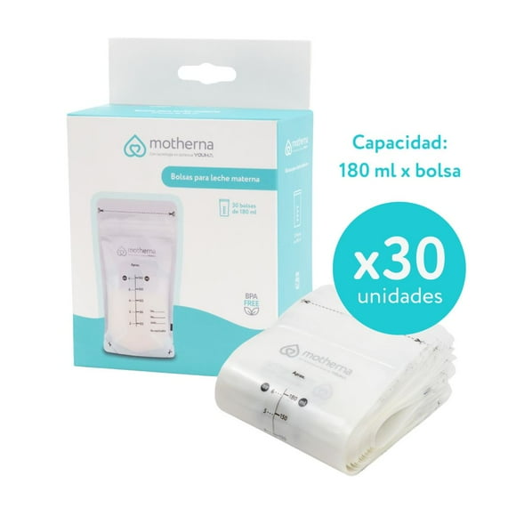 Bolsas para leche materna Motherna 30 uns