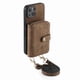 thumbnail image 2 of Funda Tipo Cartera con Correa Cruzada para iPhone 14 Protección Contra Golpes Marrón, 2 of 6