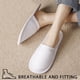 thumbnail image 2 of Zapatillas desechables LYARCHTE, 4 pares, blancas, para hotel o spa, 2 of 7