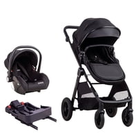 Bebesit - Coche Cuna Travel System Isofix Sunset Negro