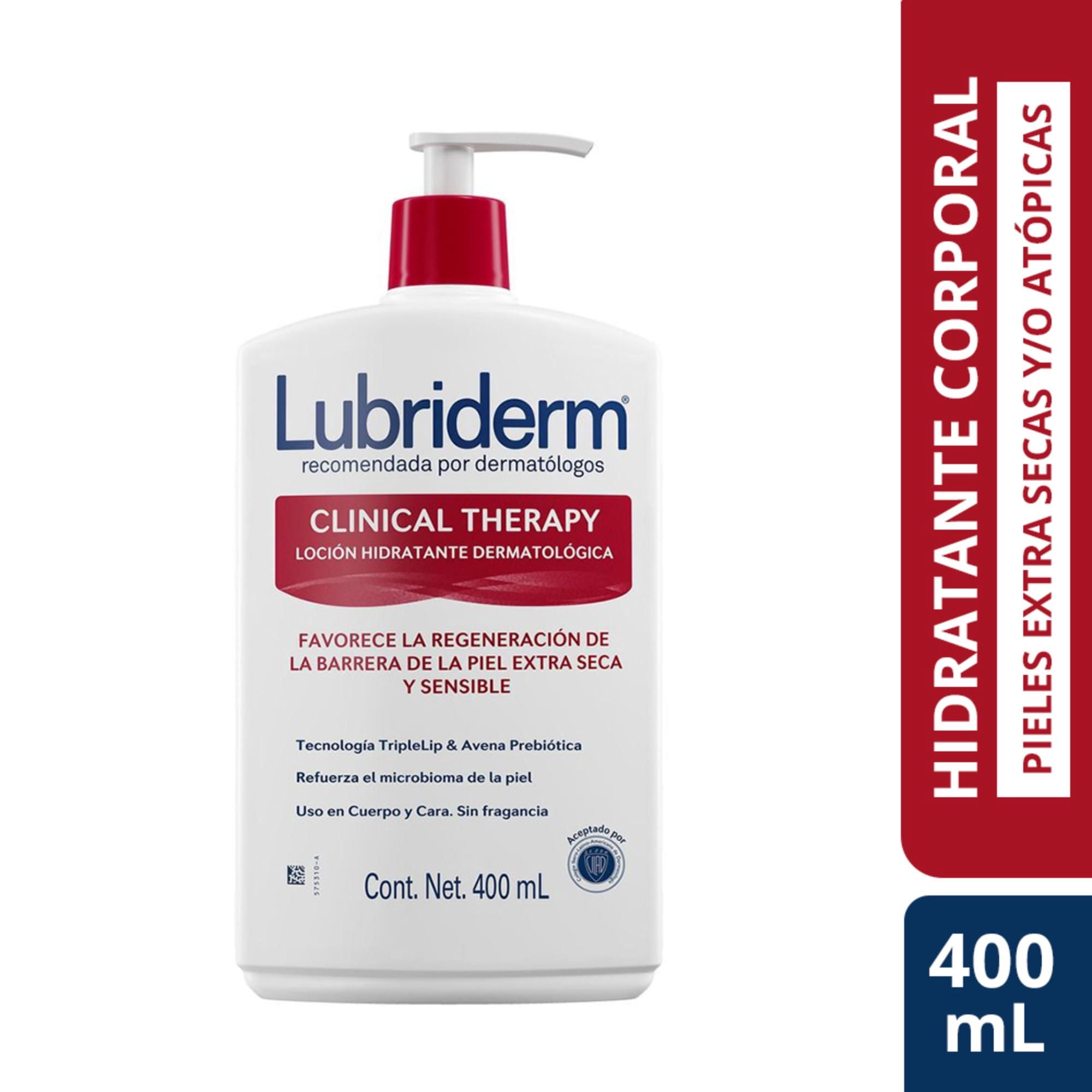 Loción Lubriderm Corporal Clinical Therapy Sin Fragancia