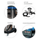 thumbnail image 3 of ASPIRADORA INDUSTRIAL POLVO/AGUA 80L 3000W LUSTER BLUE 585, 3 of 4