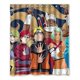 thumbnail image 1 of Cortina de ducha Naruto, juego de cortina de baño con ganchos, tamaño 60 x 72 pulgadas, 1 of 3