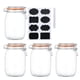 thumbnail image 1 of Recipientes de vidrio Encheng, 1000 ml, juego de 4 unidades, 32 oz, 1 of 7