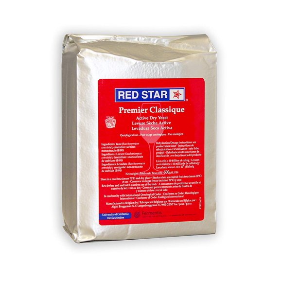 Fermentador Red Star 500 g Premier Classique
