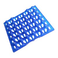 Magideal - Soporte De Plástico Para Huevos De Transporte De Larga Distancia De 30 Rejillas, Bandeja De Incubación, Contenedor De Huevos, Transferencia De Paletas Azul