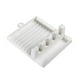 thumbnail image 1 of Descanso para Cucharas PP con Almohadilla para Goteo, Resistente al Calor, Soporte de Utensilios de Cocina, Blanco, 1 of 3