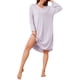 thumbnail image 4 of INSPIRE CHIC Camisones de Mujer Camisón de Manga Larga Vestido de Noche Cuello en V Vestido de Dormir Suave para Otoño Invierno 2026 L Púrpura, 4 of 6