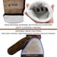 thumbnail image 2 of Guantes de trabajo de cuero WZQH XL color café/gris con forro de algodón, 2 of 5