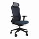 thumbnail image 1 of Silla de escritorio ergonómica Yoto color azul petróleo, 1 of 3