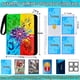 thumbnail image 3 of Portacartas Tyyfnn 400 cartas con 50 fundas y cremallera, 3 of 7
