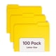 thumbnail image 1 of Carpeta de archivos SMEAD, tamaño carta, color amarillo, tamaño carta, 100 unidades, 1 of 7