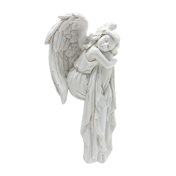 Marco De Puerta De ángel, Decoración De Mesa, Centro De Mesa, Adorno De Pared Para Oficina, Estante De Césped, ángel Derecho