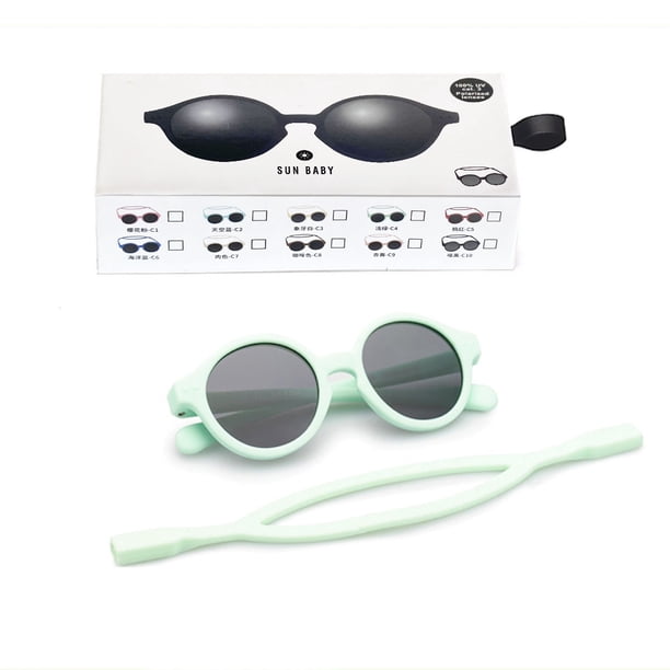 Lentes de Sol Bebe De Meses Anteojos Gafas Cat3 Tpee Polarizado Verde