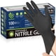 thumbnail image 1 of Guantes desechables SWIFTLITE de nitrilo negro aptos para alimentos (100), 1 of 6