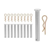 Magideal - Pasadores Y Clips De Bloqueo Para Andamios, Piezas, Accesorios De Andamios De Acero Estables, Resistentes Y Prácticos Para Reparaciones , Diámetro 10 Diámetro 10 Mm