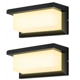 thumbnail image 1 of X2 Aplique Led Cálida Belug 18w Moderno Ip65 Impermeable Exterior, 1 of 5