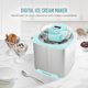 thumbnail image 2 of Máquina de Helados Nostalgia 2 L Digital Acero Inoxidable y Aqua, 2 of 7