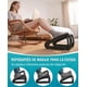 thumbnail image 4 of Reposapies Ergonomico Ajustable 6 Niveles con Rodillos de Masaje Negro, 4 of 4