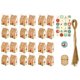 thumbnail image 4 of Navidad Kraft Cajas De Papel DIY Decoración De Navidad Fiesta Bolsas De Galletas Copo De Nieve, 4 of 5