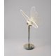 thumbnail image 2 of Lampara Metal Led Mariposa, Plateada, 3 Tonos de LuzTouch Carga Usb, 2 of 7
