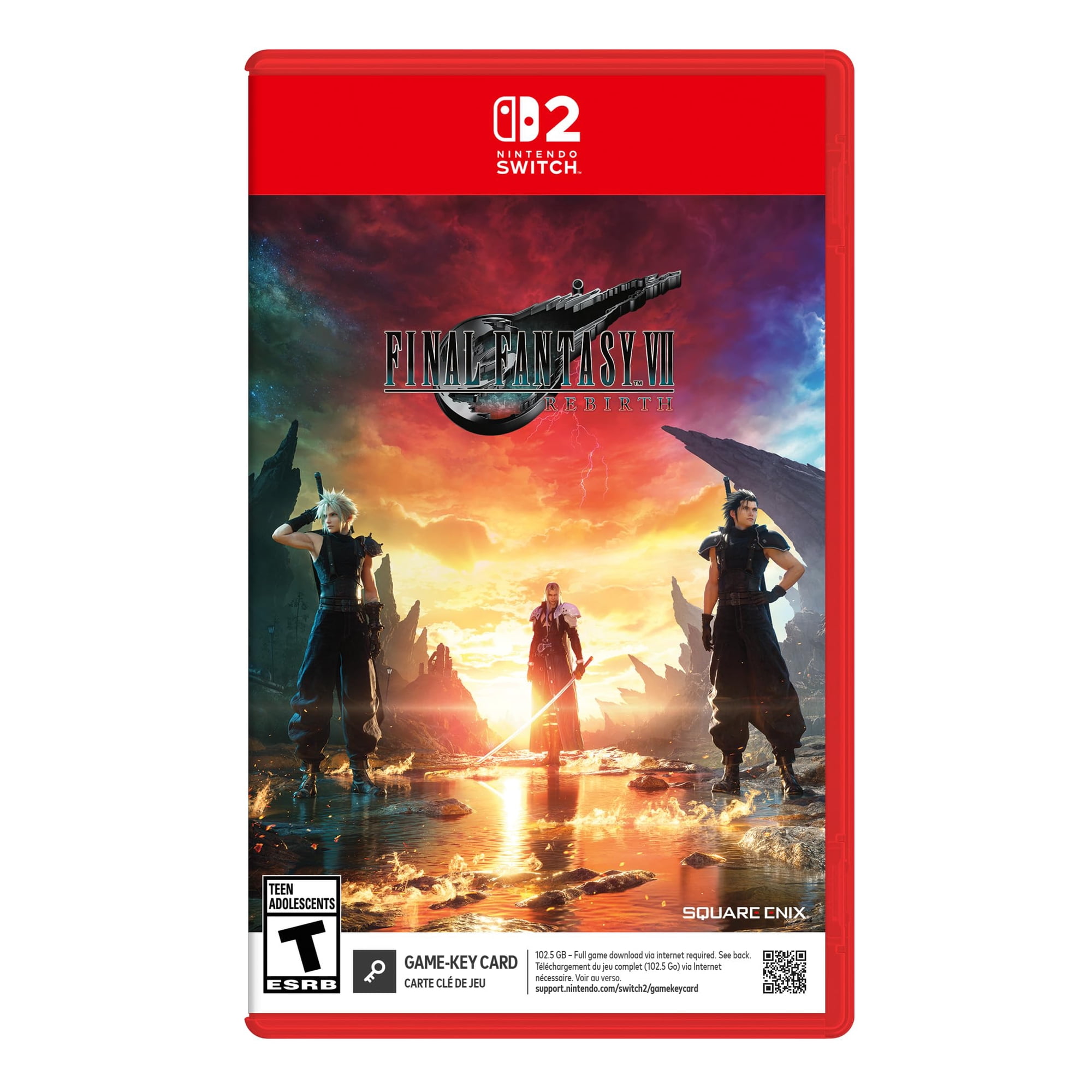 Square Enix - Videojuego Nintendo Switch 2 Final Fantasy Vii Rebirth