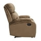 thumbnail image 4 of Berger Reclinable Milan Terciopelo Café, 4 of 8