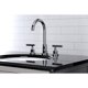thumbnail image 5 of Grifo para baño Kingston Brass Manhattan FSC8921CML cromado, 5 of 8