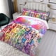 thumbnail image 3 of Muñecas Rainbow High Conjunto de sábanas temático, trío de piezas, cómodo y amigable con la piel, diseño único, regalo de decoración para el hogar para familiares, amigos y fans,140cm *210cm, 3 of 6