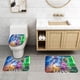 thumbnail image 2 of Juego de Alfombras de Baño Star Wars Guerras Clon Terciopelo Coral 3 Piezas, 2 of 6