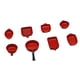 thumbnail image 5 of Casa De Muñecas En Miniatura Accesorios De Cocina 1 6 Escala Plato Tazón Adultos Niños Rojo, 5 of 5