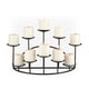 thumbnail image 1 of Candelabra SEI Furniture de hierro forjado para 10 velas, 1 of 4
