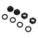 thumbnail image 4 of Kit De Hardware De Puntal De Vidrio Trasero De Aluminio Para Honda Civic 3Dr Hatchback CRV EG6, 4 of 5