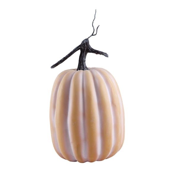 Calabaza Artificial Realista Para Cosechar En La Cocina De Halloween De La Granja, Color Marrón