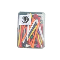 Magideal - 40 Uds. Accesorios De Tees De Golf, Mezcla De 4 Tamaños Diferentes, Herramienta De Práctica Duradera, Ayuda De Entrenamiento De Golf Para Hombres Y Mu