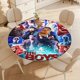 thumbnail image 4 of The Boys theme Fitted Round Tablecloths Elastic Edged Table Covers Waterproof Table Cloth For Kitchen Holiday Party Tables Decor 150cm, 4 of 6