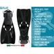 thumbnail image 4 of Aletas cortas ajustables con tacón abierto Cressi Tonga Black L/XL, 4 of 7